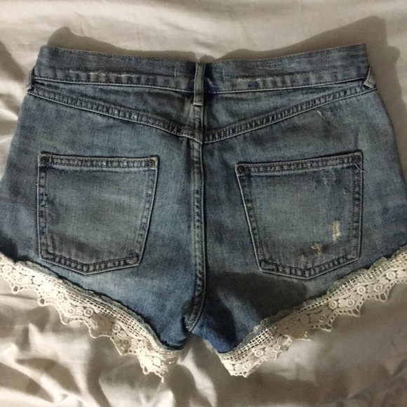Free People Denim Shorts - Picture 3 of 3
